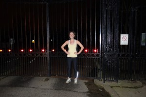 cold Emma, time for shower and dinner