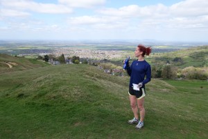 On top of Cleeve's Hill